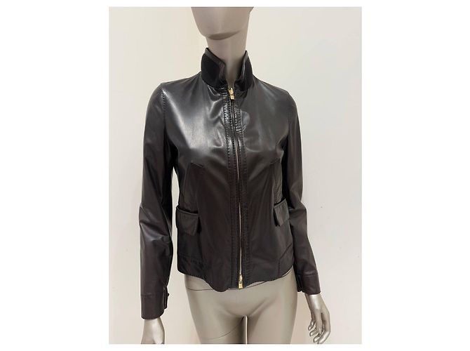 Loro Piana Wendeljacke Braun/Schwarz - IT 40 gebraucht - Ansicht 2