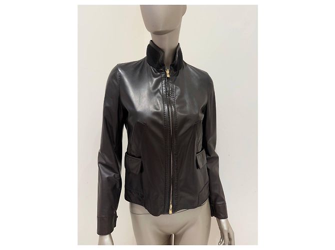 Loro Piana Wendeljacke Braun/Schwarz - IT 40 gebraucht - Ansicht 3