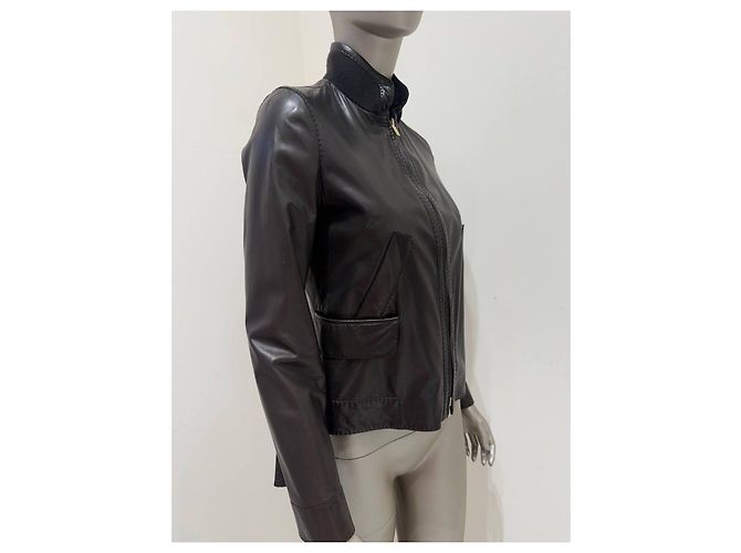Loro Piana Wendeljacke Braun/Schwarz - IT 40 gebraucht - Ansicht 6