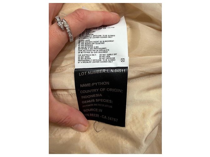 Prada Gürteljacket S/S 2004 Runway Sz.M gebraucht - Ansicht 3