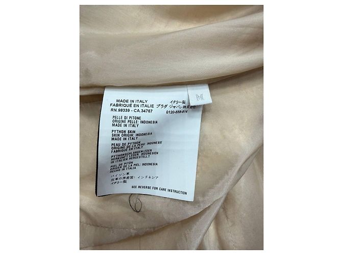 Prada Gürteljacket S/S 2004 Runway Sz.M gebraucht - Ansicht 4