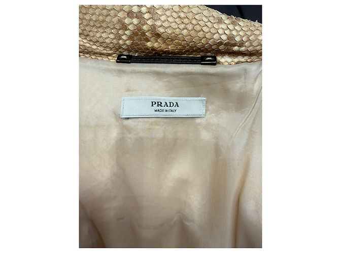 Prada Gürteljacket S/S 2004 Runway Sz.M gebraucht - Ansicht 7