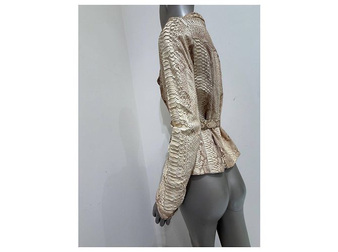 Prada Gürteljacket S/S 2004 Runway Sz.M gebraucht - Ansicht 8