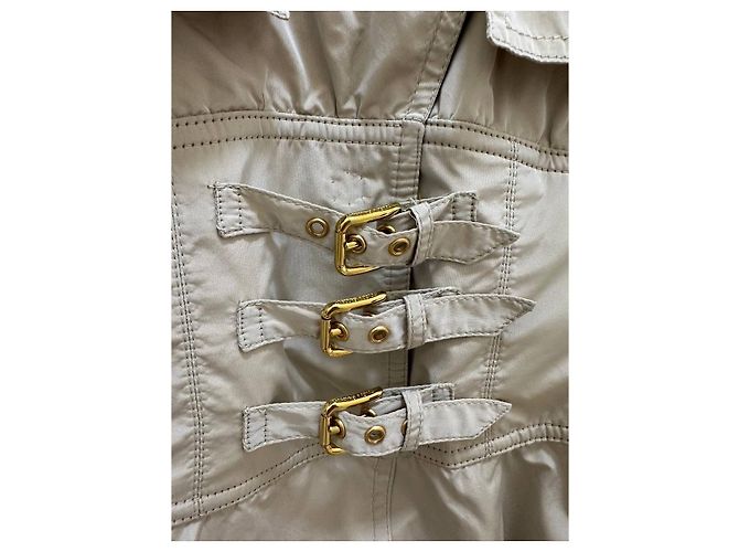 Gabardina Dolce & Gabbana Ivory White Sz.40 de segunda mano - vista 2