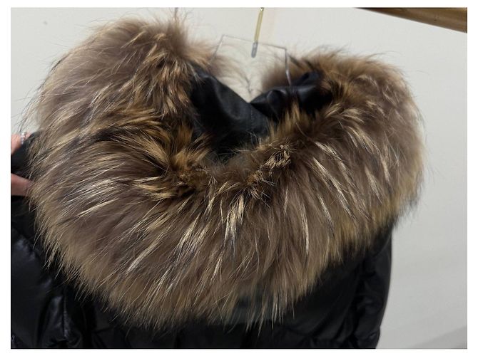 Alexander McQueen Schwarze Leder-Steppjacke Sz.40 Gebraucht - Ansicht 6