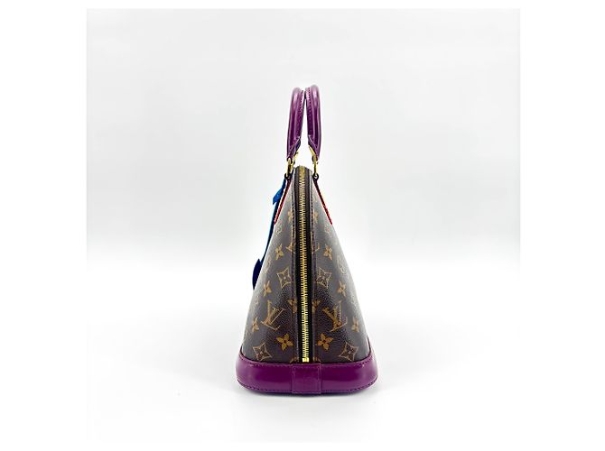Louis Vuitton Alma Limited Edition Totem Monogram Canvas with Leather PM Multicolore - vista 4