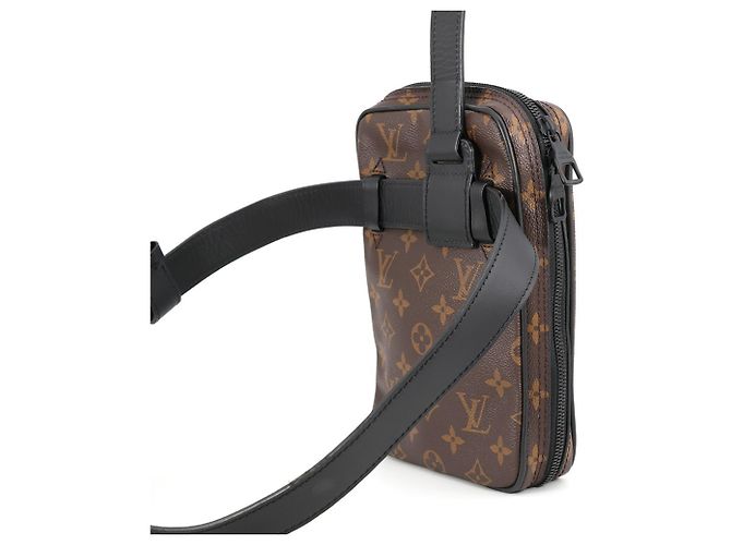 Borsa a tracolla Louis Vuitton Monogram Nero Monogramma - vista 3