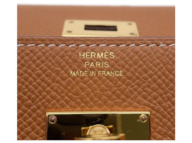 Hermès Hermes Kelly Wallet Long To Go D'oro - vista 11