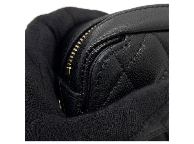 Borsa a tracolla con catena Chanel Matelassé Nero - vista 7