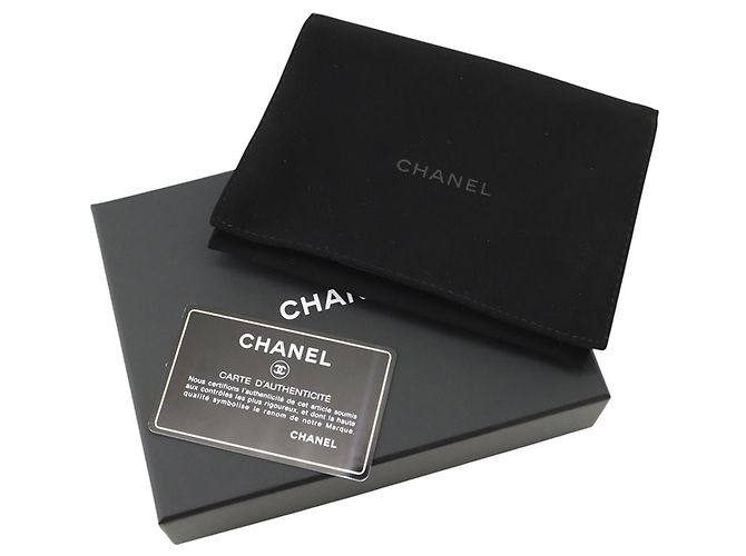 Cartera Chanel Matelasse Tri-Fold Negro - vista 11