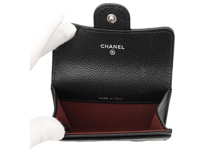 Tarjetero Chanel Matelassé Black Negro - vista 5