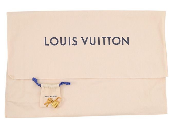 Borsa Louis Vuitton Damier Ebene Speedy 35 Rosso - vista 17
