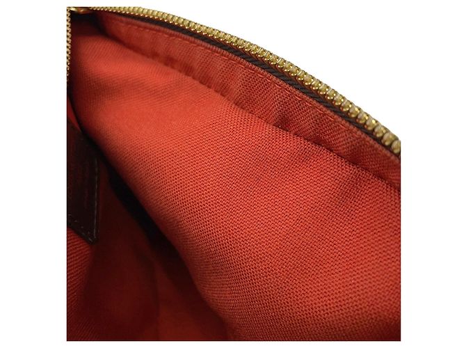 Borsa a tracolla Louis Vuitton Damier Ebene Geronimos N51994 Marrone - vista 7