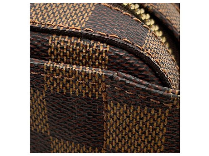 Borsa a tracolla Louis Vuitton Damier Ebene Geronimos N51994 Marrone - vista 8