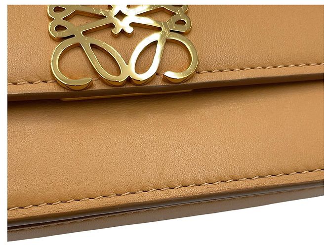 Borsa a tracolla Loewe Goya Medium Marrone - vista 9