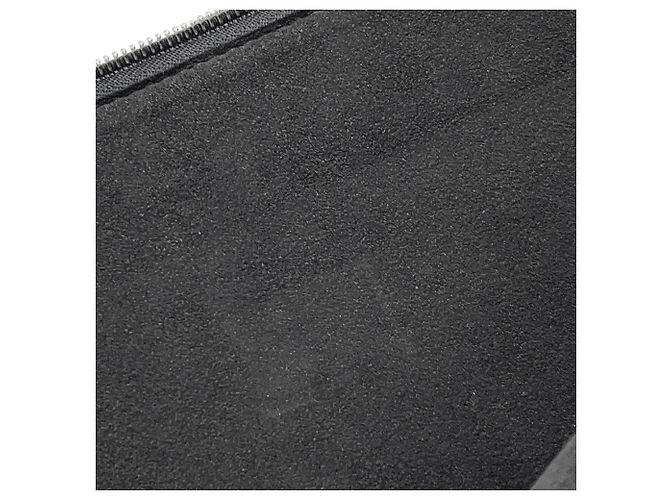 Pochette Louis Vuitton en cuir Epi Noir Jaune - vue 7