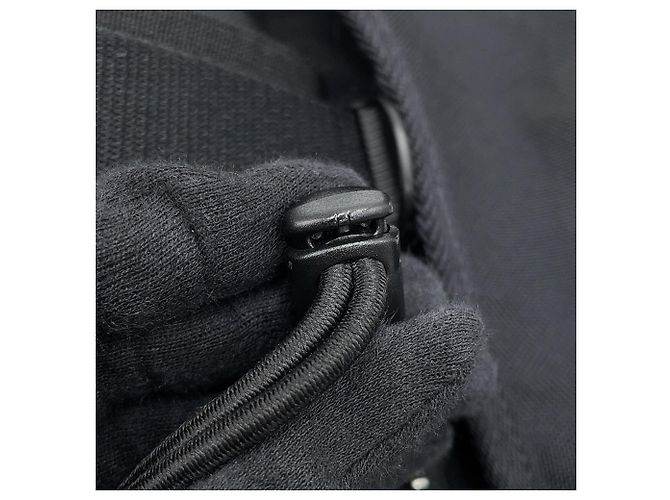 Céline Celine Sac Banane Trekking Small Belt Canvas 116362DMT Noir - vue 11