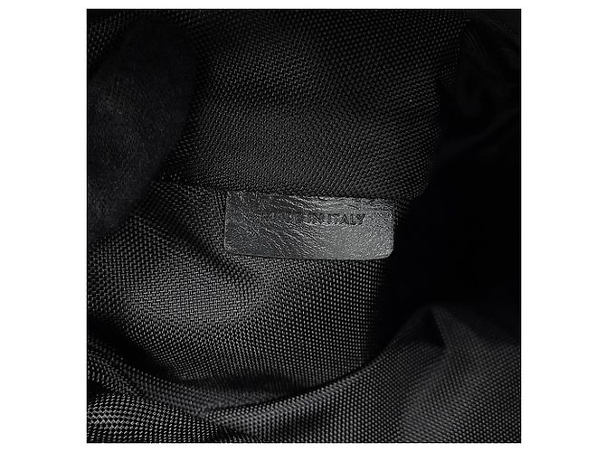 Céline Celine Sac Banane Trekking Small Belt Canvas 116362DMT Noir - vue 14