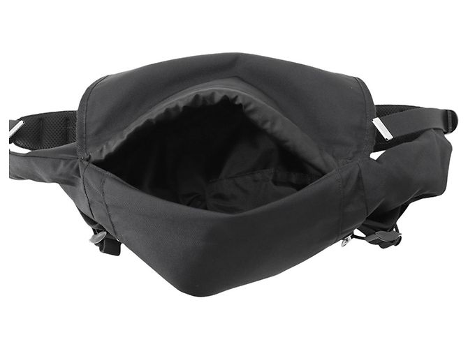 Céline Celine Sac Banane Trekking Small Belt Canvas 116362DMT Noir - vue 6