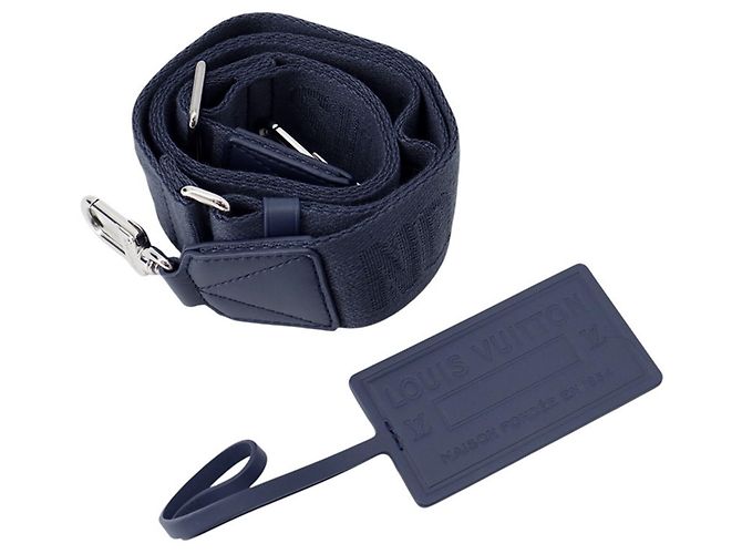 Borsa a tracolla Louis Vuitton M23709 Blu navy - vista 15