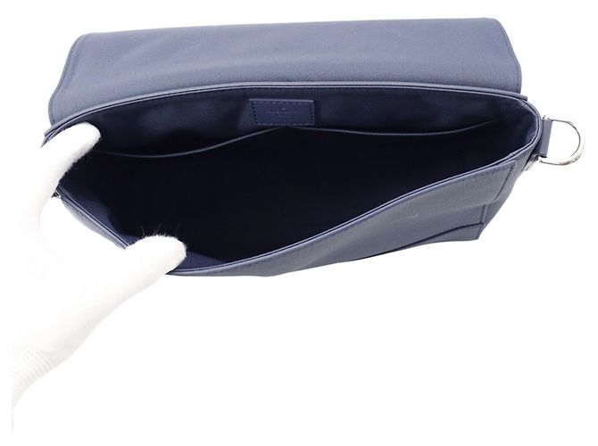 Borsa a tracolla Louis Vuitton M23709 Blu navy - vista 5