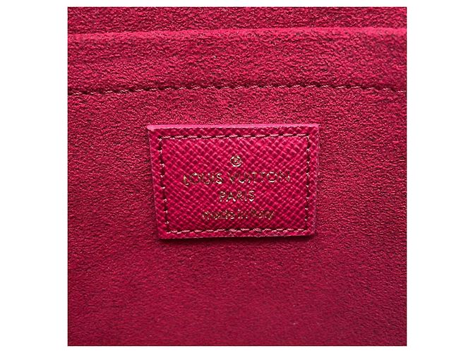 Louis Vuitton Monogram Pochette Felicie Fuschia Monogramma - vista 10