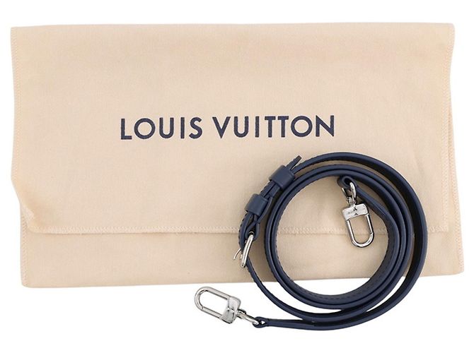 Sac à épaule Louis Vuitton Monogram Heritage Trocadero Bleu - vue 14