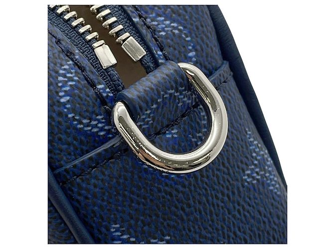 Sac à épaule Louis Vuitton Monogram Heritage Trocadero Bleu - vue 7