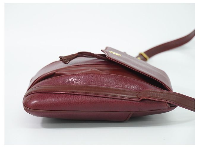 Cartier Vintage must de Cartier Leather Bordò - vista 3