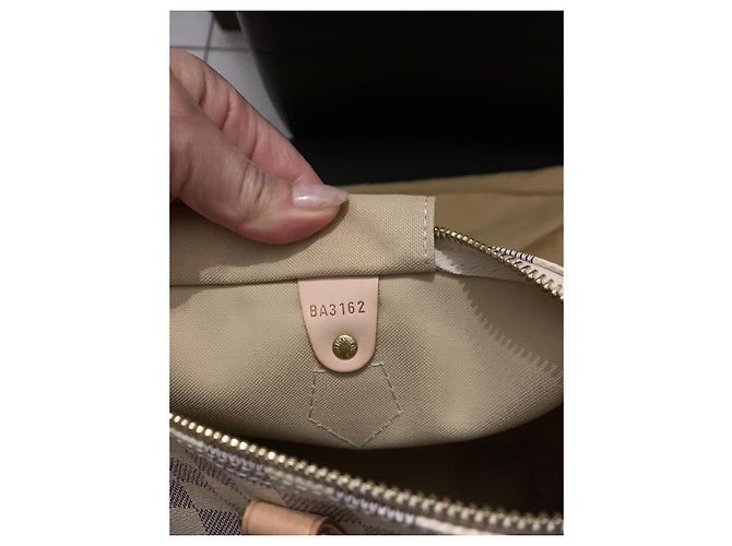 Borsa Louis Vuitton Speedy 35 Damier Azur Damier ebene - vista 2