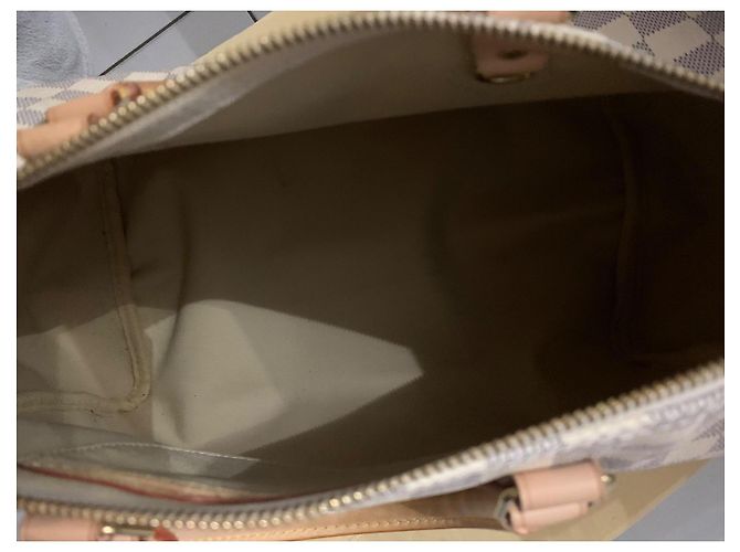 Borsa Louis Vuitton Speedy 35 Damier Azur Damier ebene - vista 3