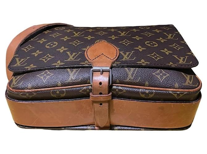 Borsa a tracolla Louis Vuitton Monogram Canvas Marrone Monogramma - vista 10