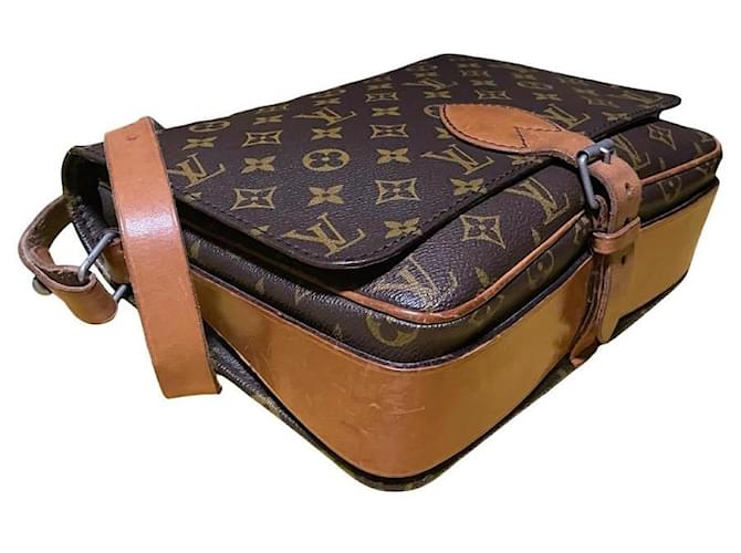 Borsa a tracolla Louis Vuitton Monogram Canvas Marrone Monogramma - vista 11