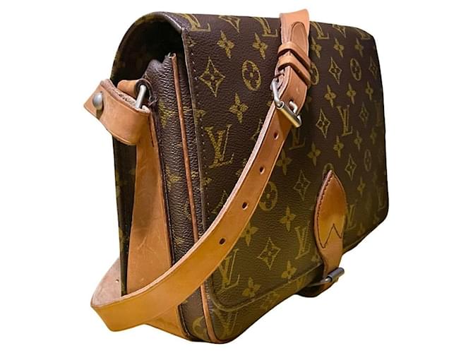 Borsa a tracolla Louis Vuitton Monogram Canvas Marrone Monogramma - vista 2