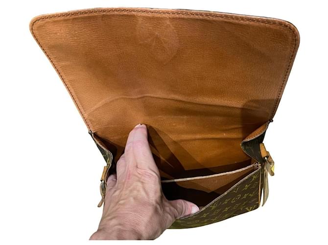 Borsa a tracolla Louis Vuitton Monogram Canvas Marrone Monogramma - vista 4
