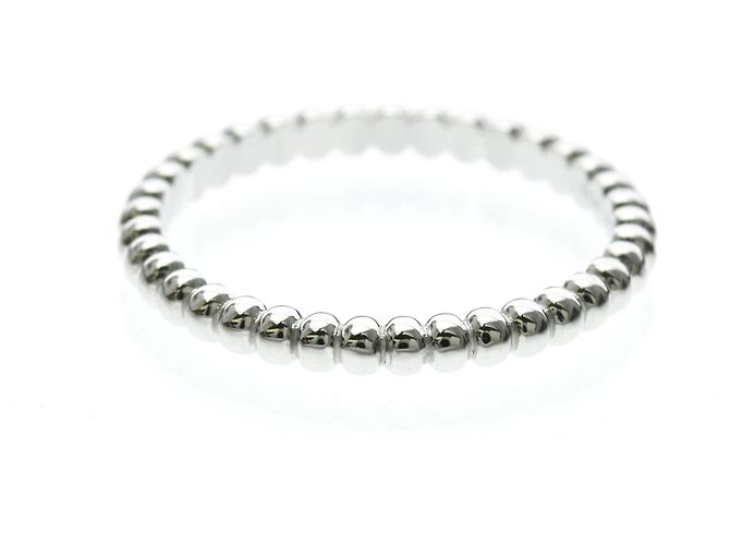 Van Cleef & Arpels Perlee 18K White Gold Small Argento - vista 2