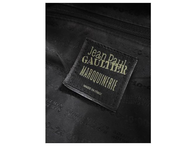 Borsa Boston Jean Paul Gaultier Marlene Dietrich Pelle Verde - vista 10