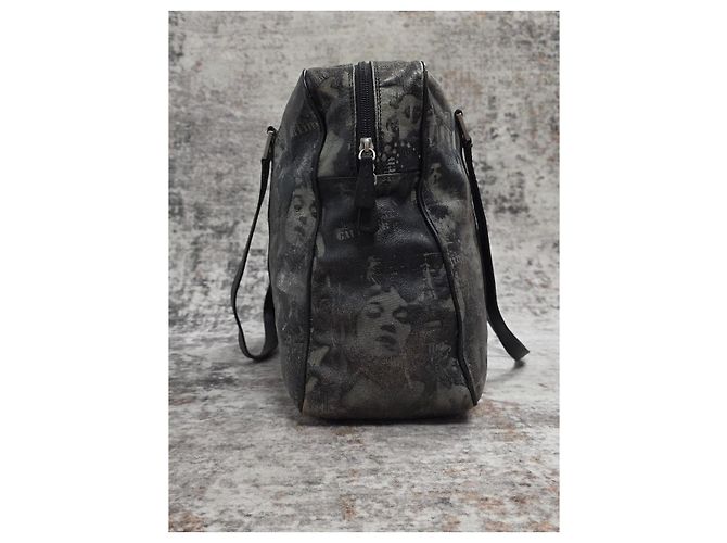 Borsa Boston Jean Paul Gaultier Marlene Dietrich Pelle Verde - vista 4