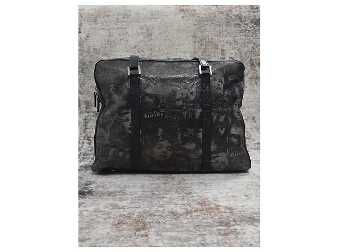 Borsa Boston Jean Paul Gaultier Marlene Dietrich Pelle Verde - vista 6