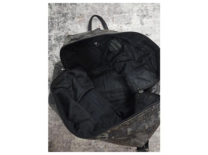 Borsa Boston Jean Paul Gaultier Marlene Dietrich Pelle Verde - vista 9