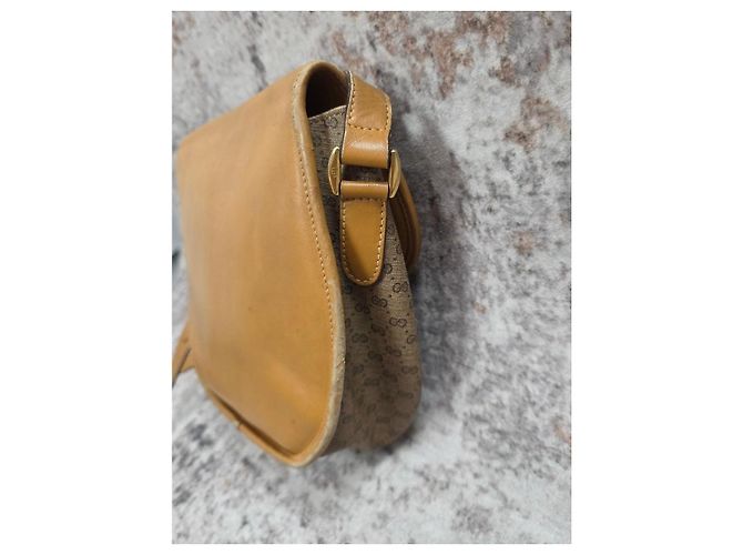 Borsa Gucci Ophidia in Tela GG Marrone - vista 5