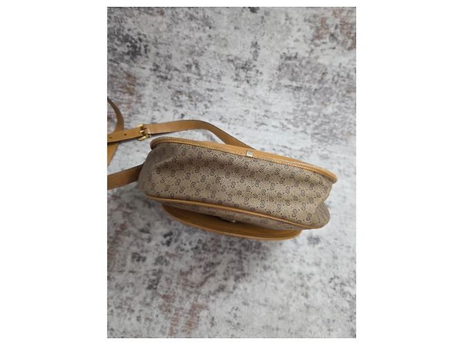 Borsa Gucci Ophidia in Tela GG Marrone - vista 6