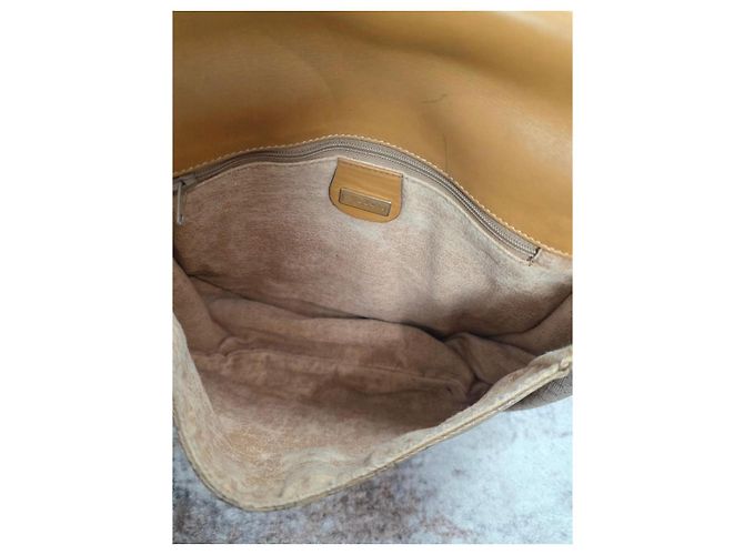 Borsa Gucci Ophidia in Tela GG Marrone - vista 9