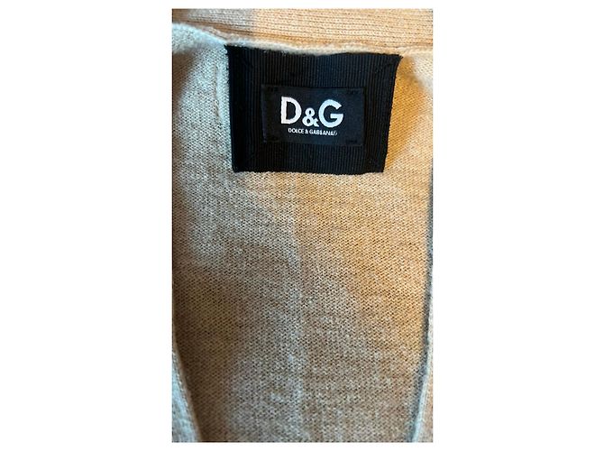 Dolce & Gabbana Argyle Cardigan Braun Beige Anthrazitgrau - Ansicht 4