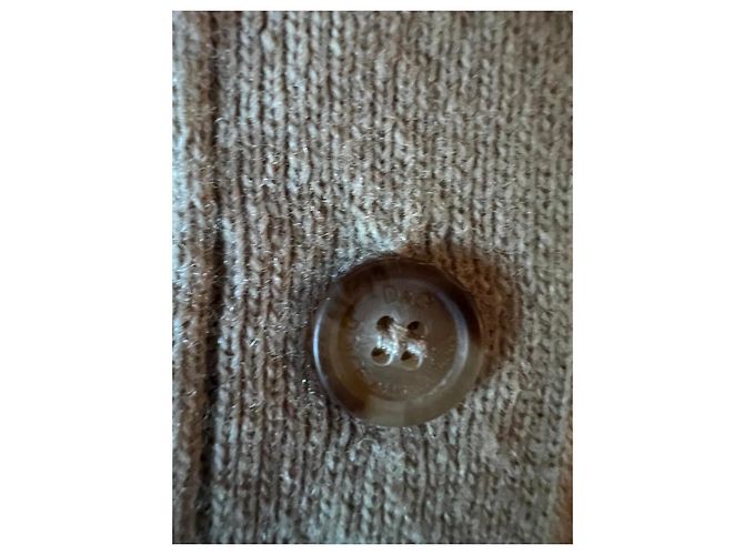 Dolce & Gabbana Argyle Cardigan Braun Beige Anthrazitgrau - Ansicht 7