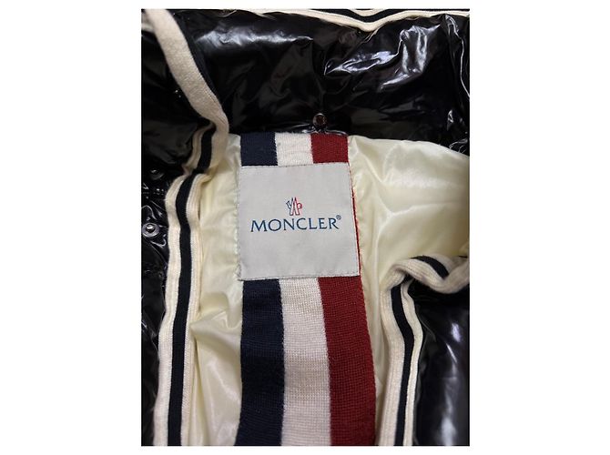Giacca Moncler Nera Lucida Nero - vista 3