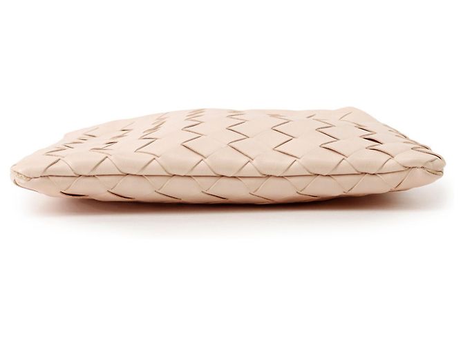 Borsa a tracolla in pelle rosa Bottega Veneta - vista 3