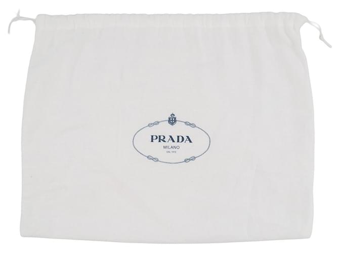Borsa a tracolla Prada in nylon nero - vista 13