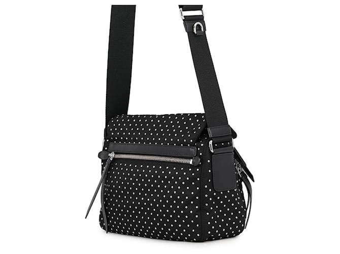 Borsa a tracolla Prada in nylon nero - vista 2