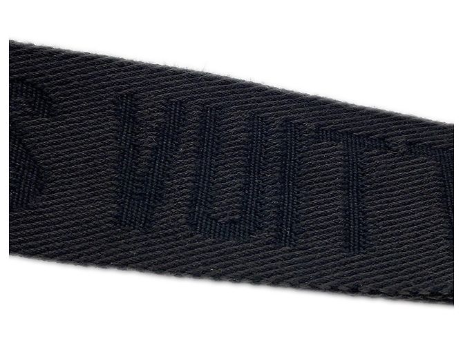 Borsa a tracolla Louis Vuitton in pelle nera Nero - vista 12